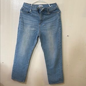 LOFT Blue Straight Leg Jeans Versatile Medium Wash